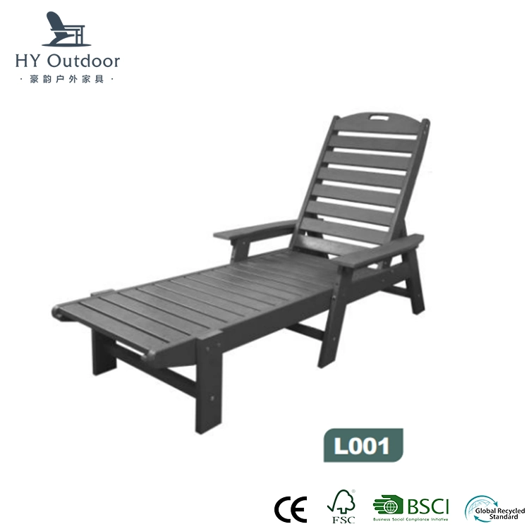 Seemess -Chaise mit Armen